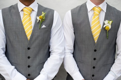 Yellow-Grey-Wedding-Groomsmen